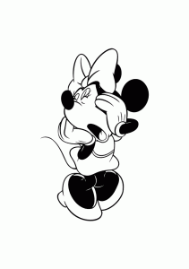 minnie-gritando