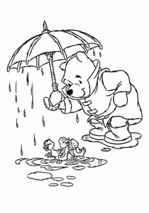 pooh-chuva