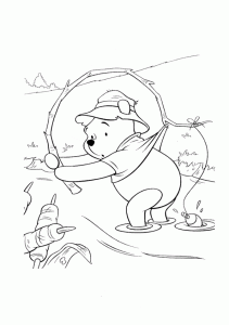 pooh-pescando