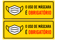 1papacaio-placa-alerta-uso-obrigatorio-de-mascaras