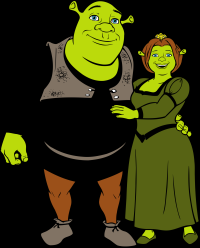 shrek-fiona-desenho-001