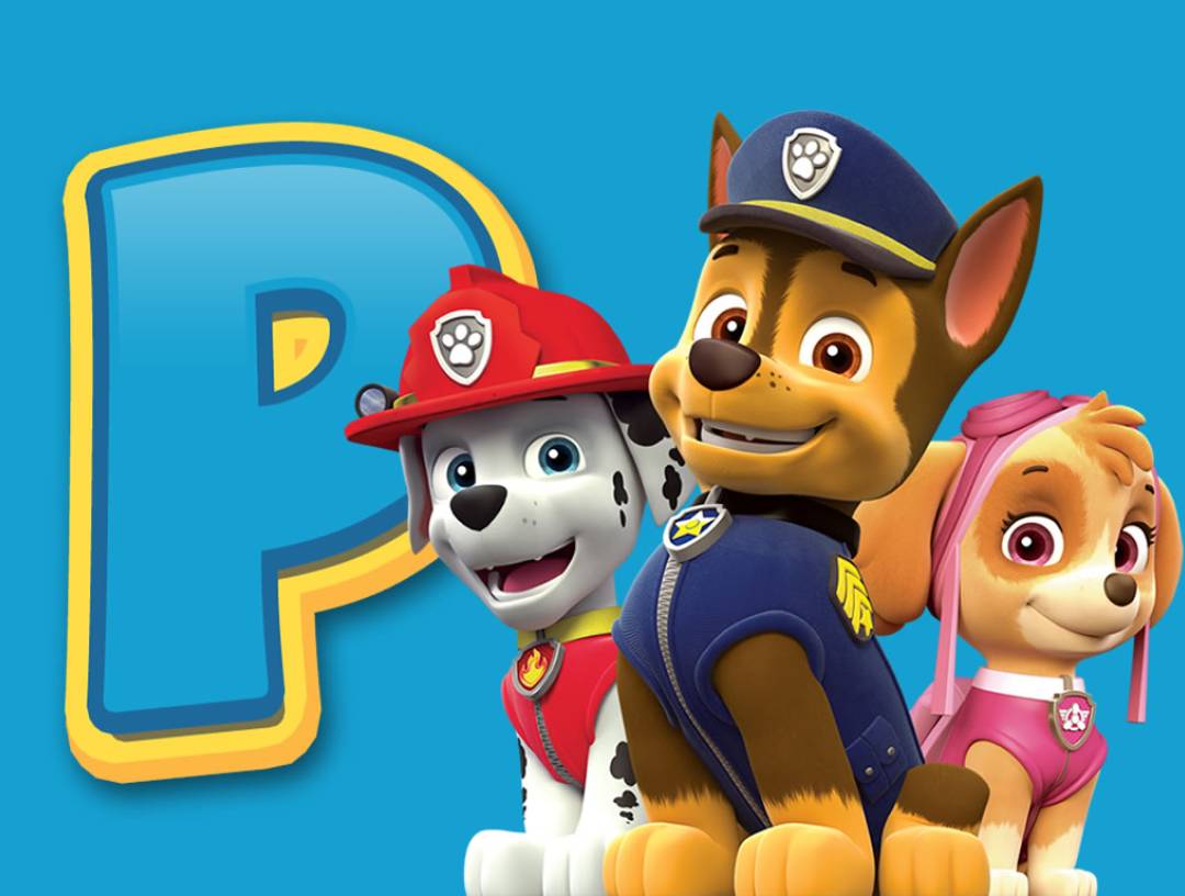 Letras Patrulha Canina / Paw Patrol Letters