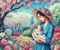 Mães - visão da arte + IA