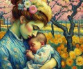 Mães - visão da arte + IA