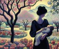 Mães - visão da arte + IA