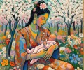 Mães - visão da arte + IA