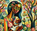 Mães - visão da arte + IA